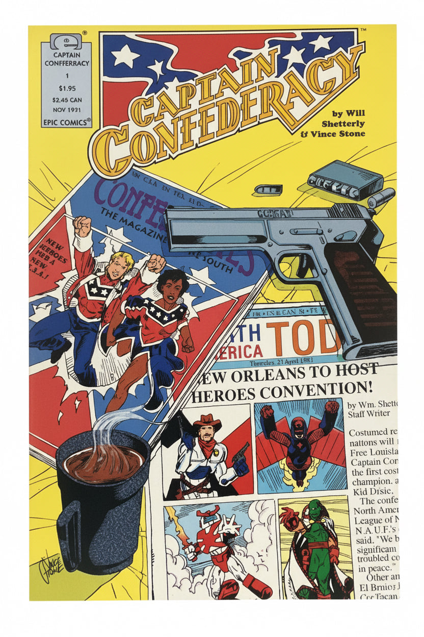 Captain Confederacy #1-1991