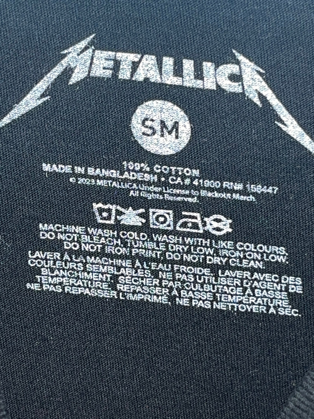 Metallica Long Sleeve