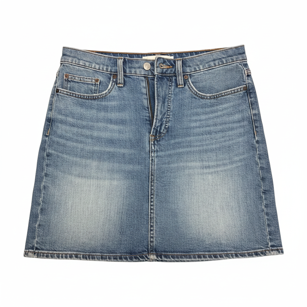 Aritzia Bella Denim Forum Skirt