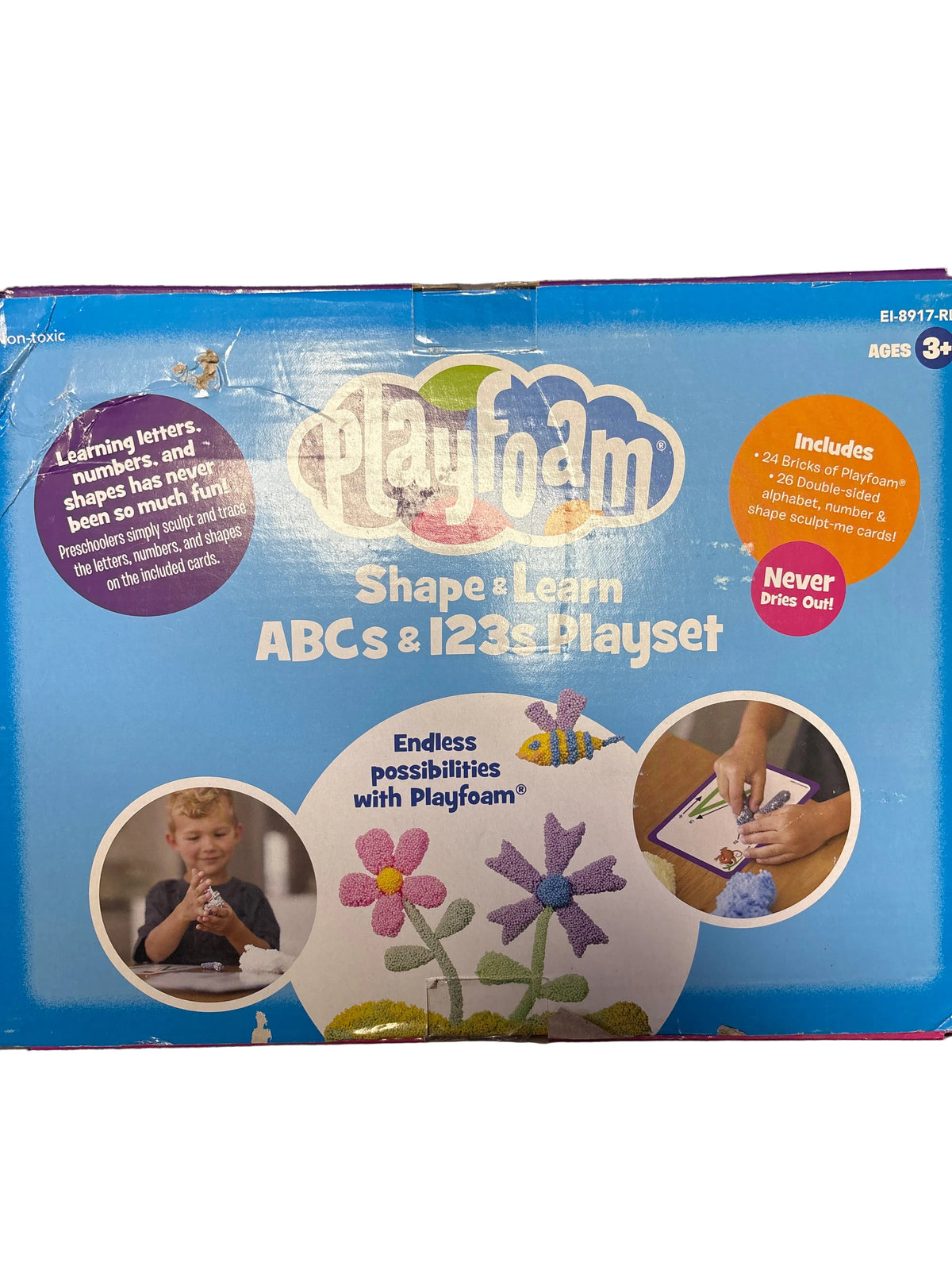 Play Foam Shape & Learn Activity Set