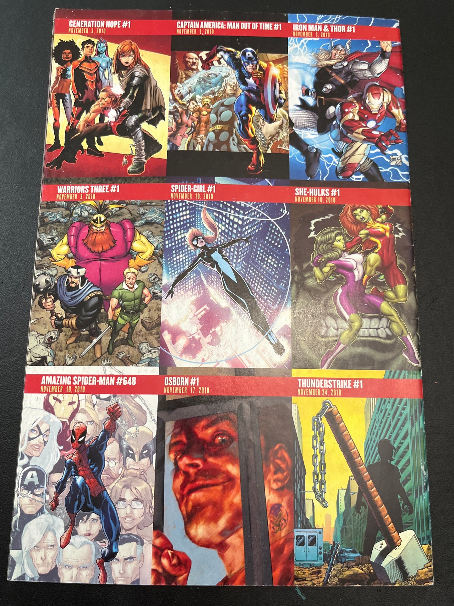 2010 Marvel Sneak Peeks #1