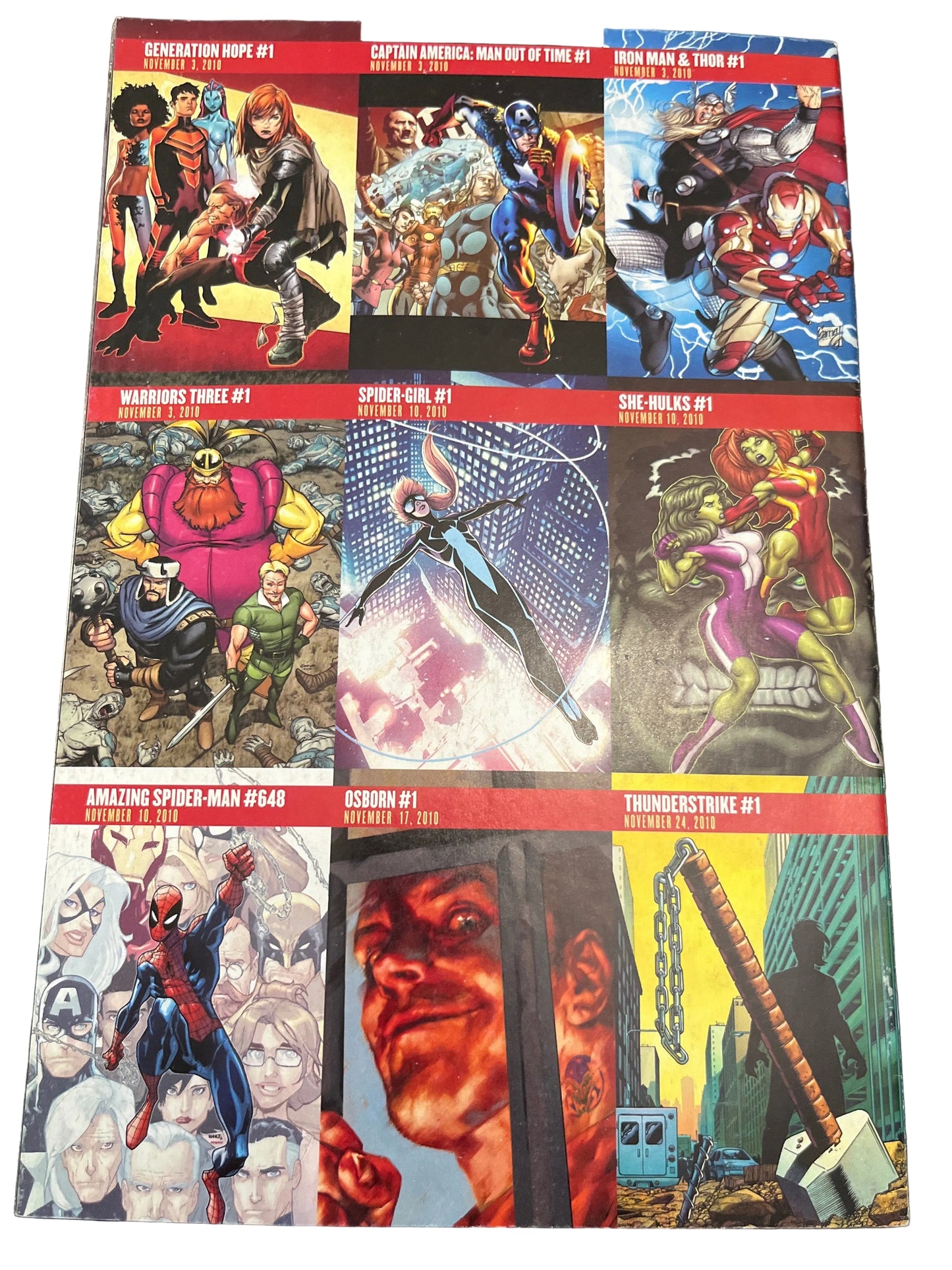 2010 Marvel Sneak Peeks #1