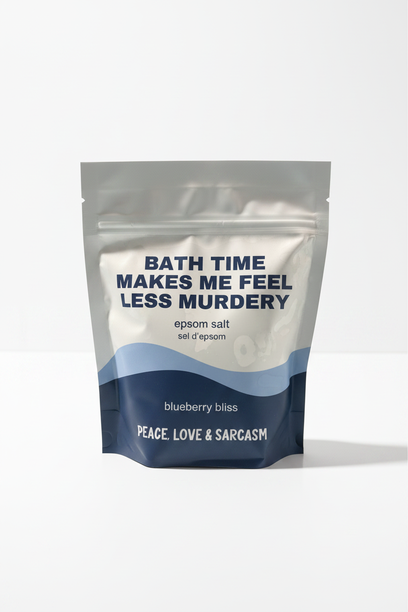 Peace Love & Sarcasm Bath Salts