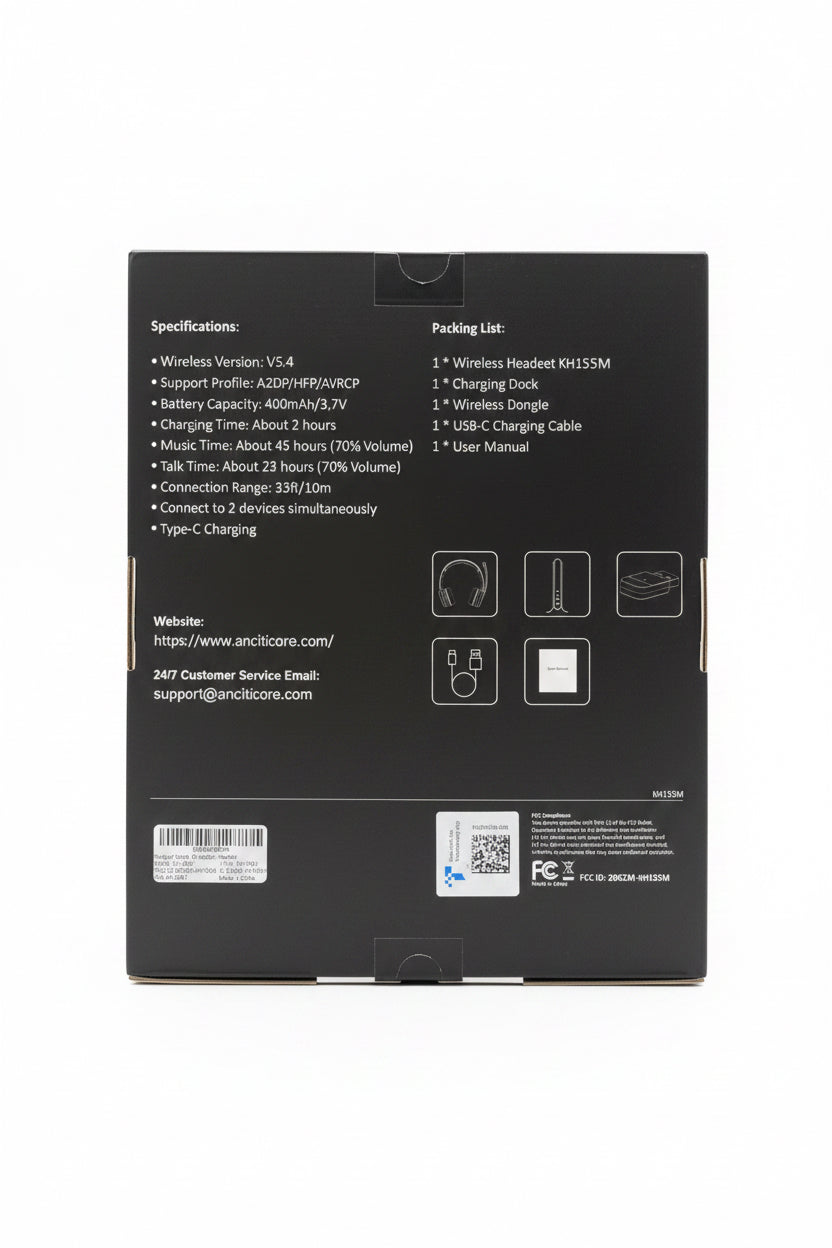 Stereo Wireless Headset KH155M