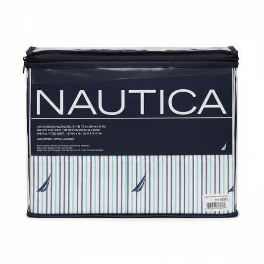 Náutica Bedsheet Set - 4pc Full Size