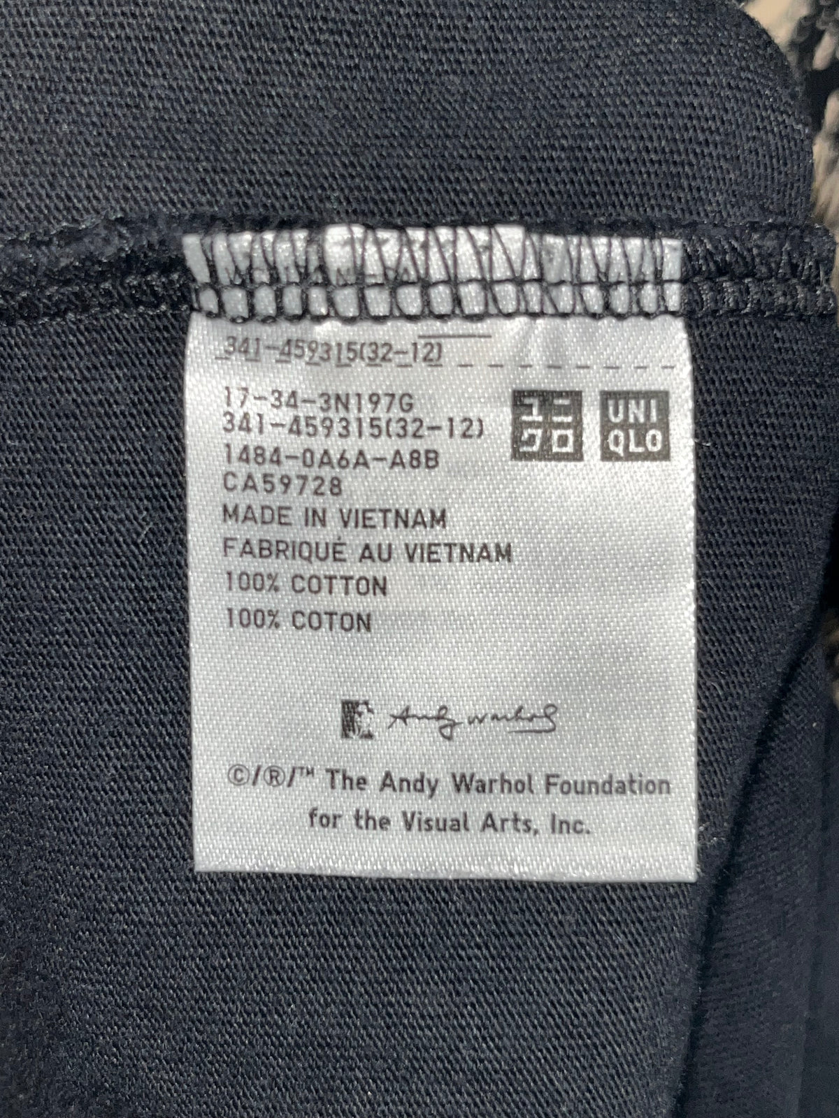 Uniqlo UT Archive Andy Warhol "Dollar Signs" T-Shirt