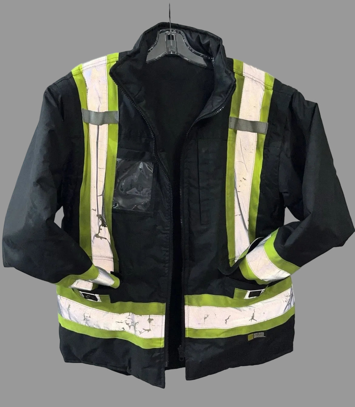 Workwear High Visibility 7-in-1 Reversible Safety Jacket