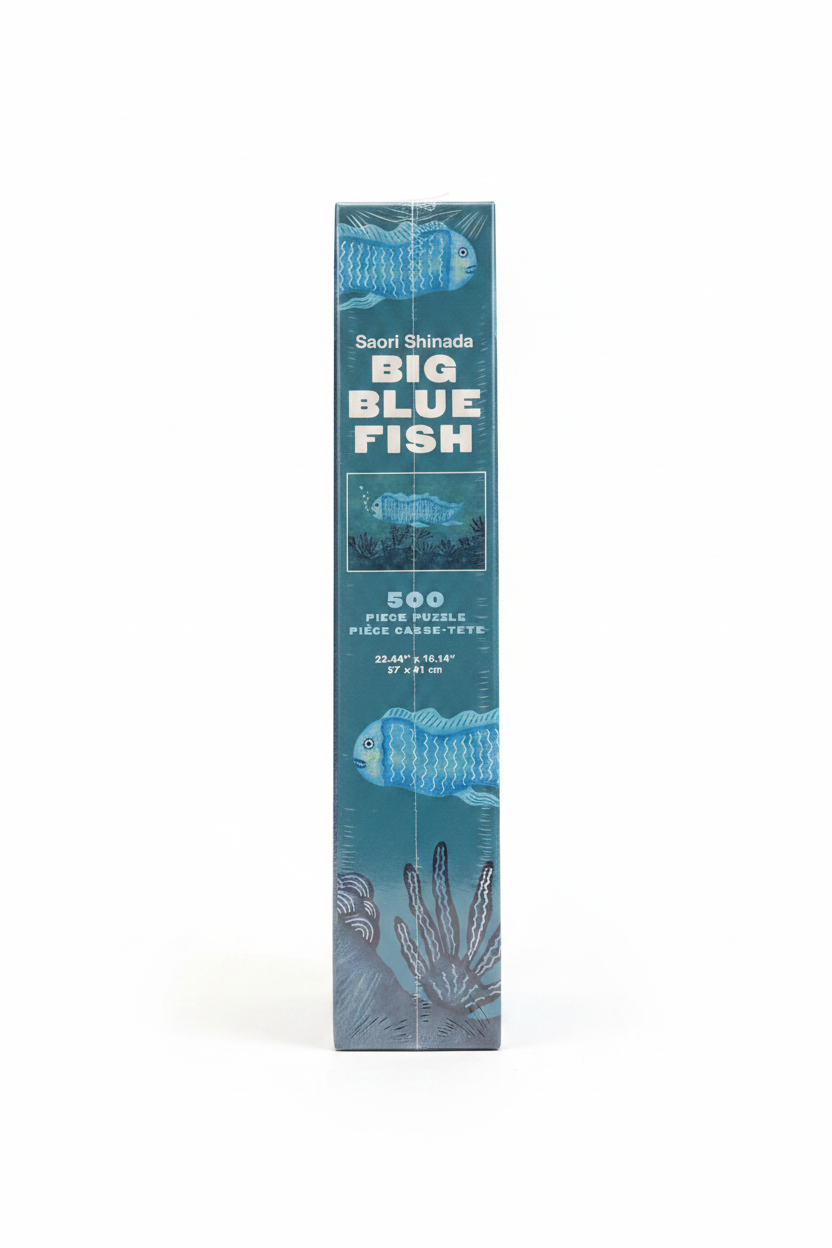Big Blue Fish 500 Piece Puzzle