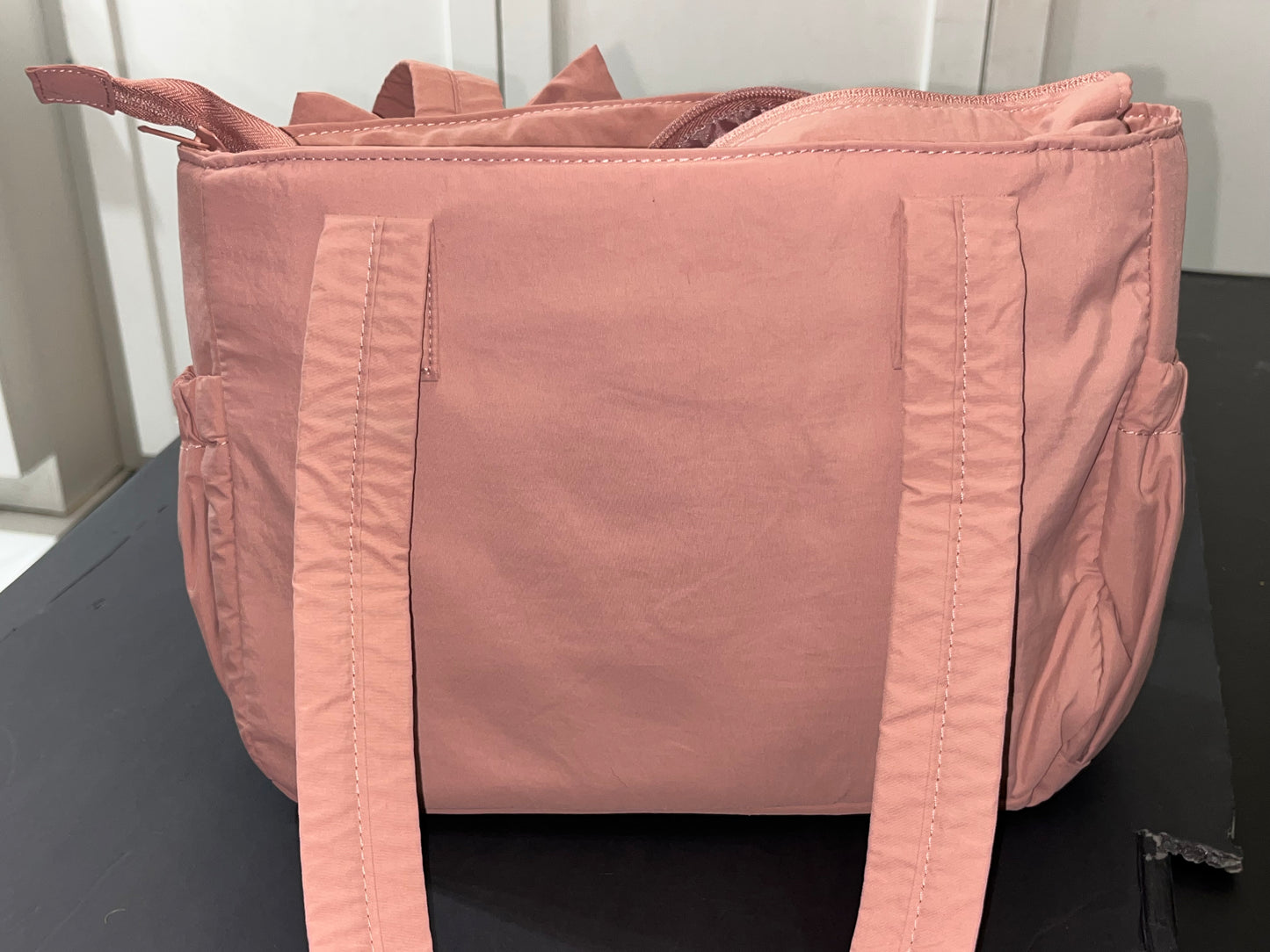 NWT Bagsmart Crush Everyday Tote Bag Pink Mom Purse Travel Med Carry All Light
