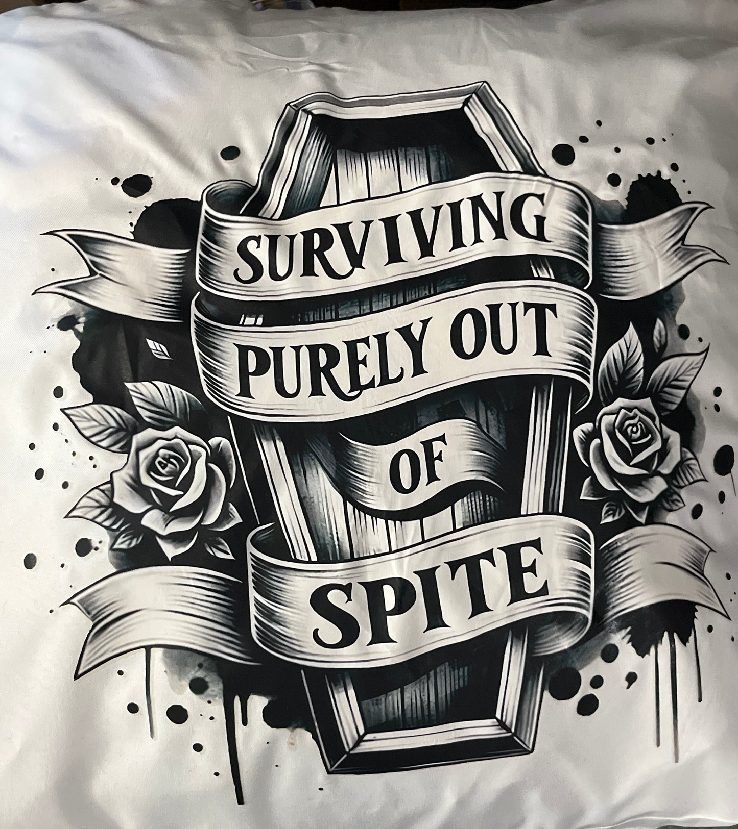 2pc Throw Pillow Set - Purely out of Spite