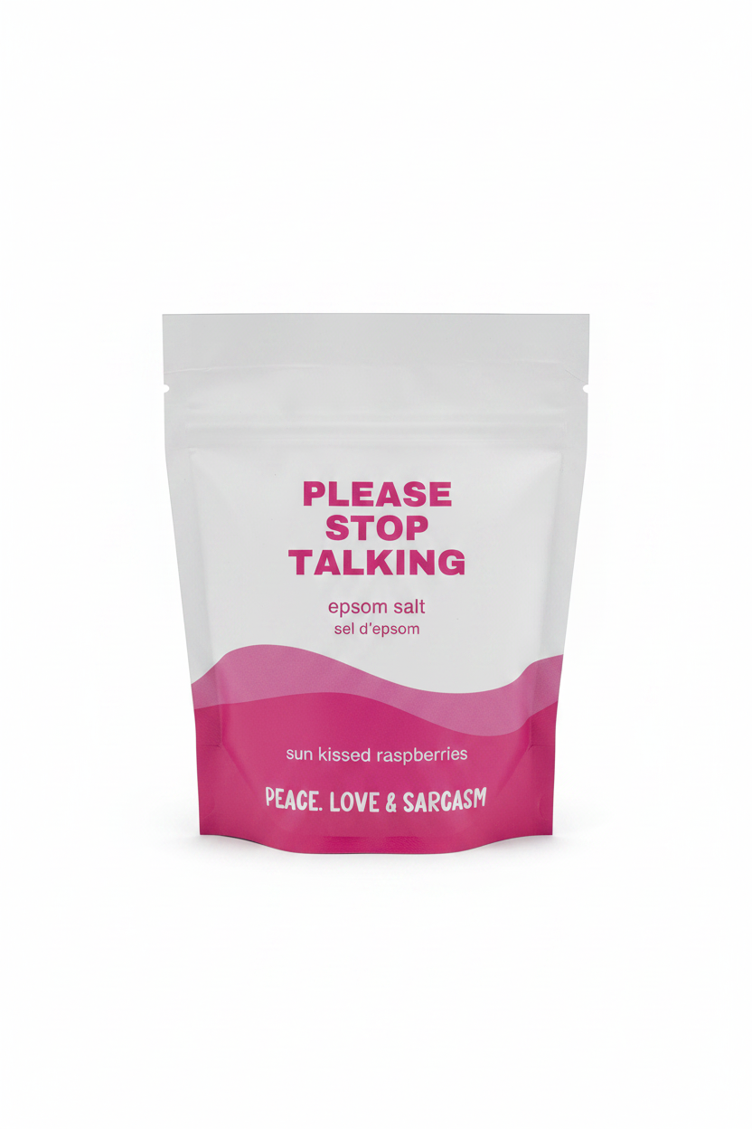 Peace Love & Sarcasm Bath Salts