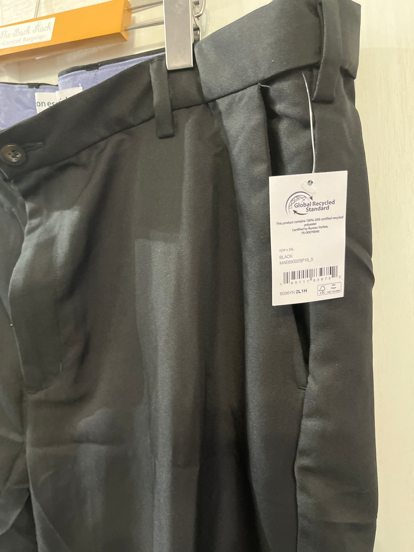 Men's Flat Front stretch Chino Style Pants