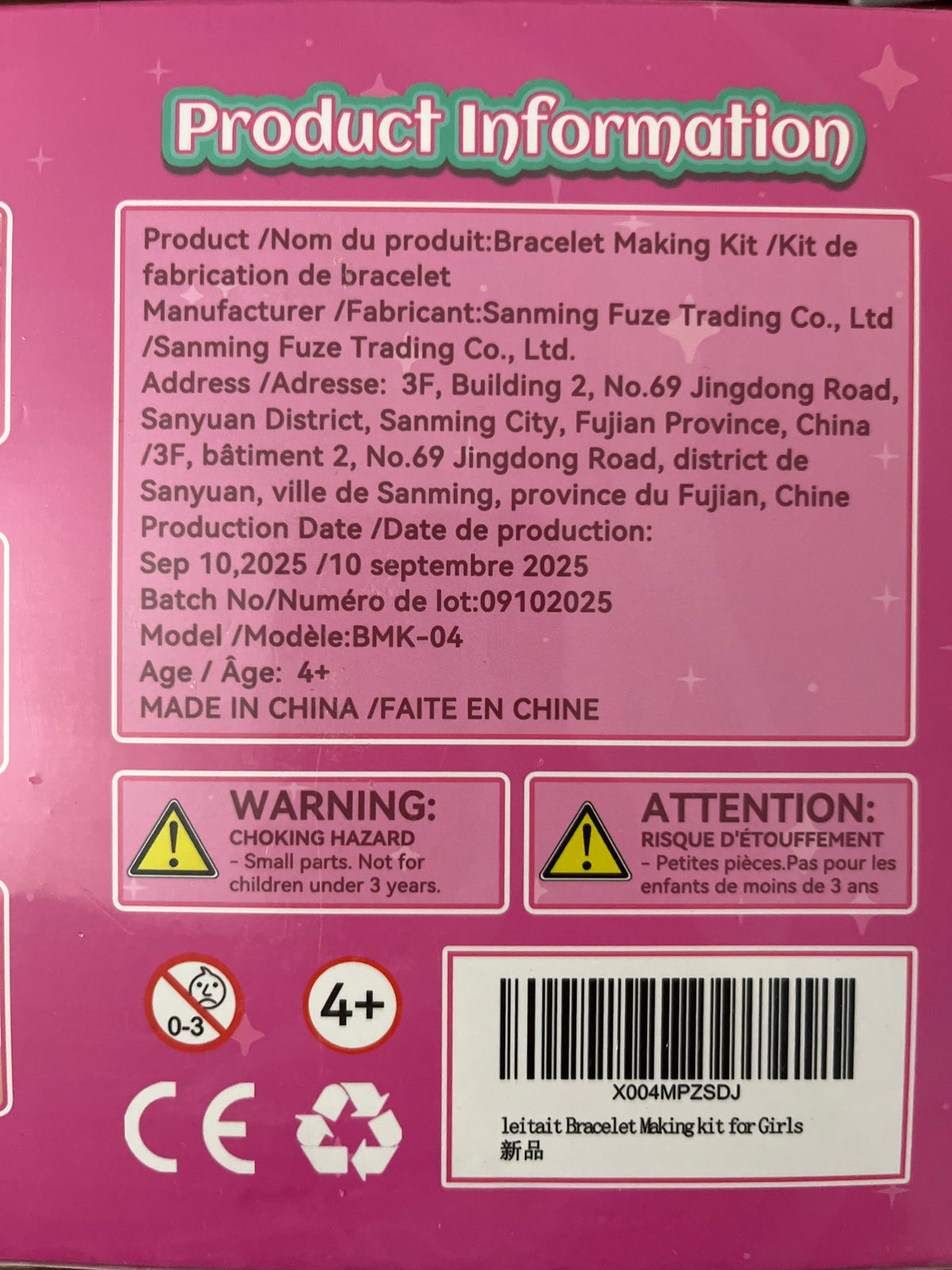 Bracelet Making Kit