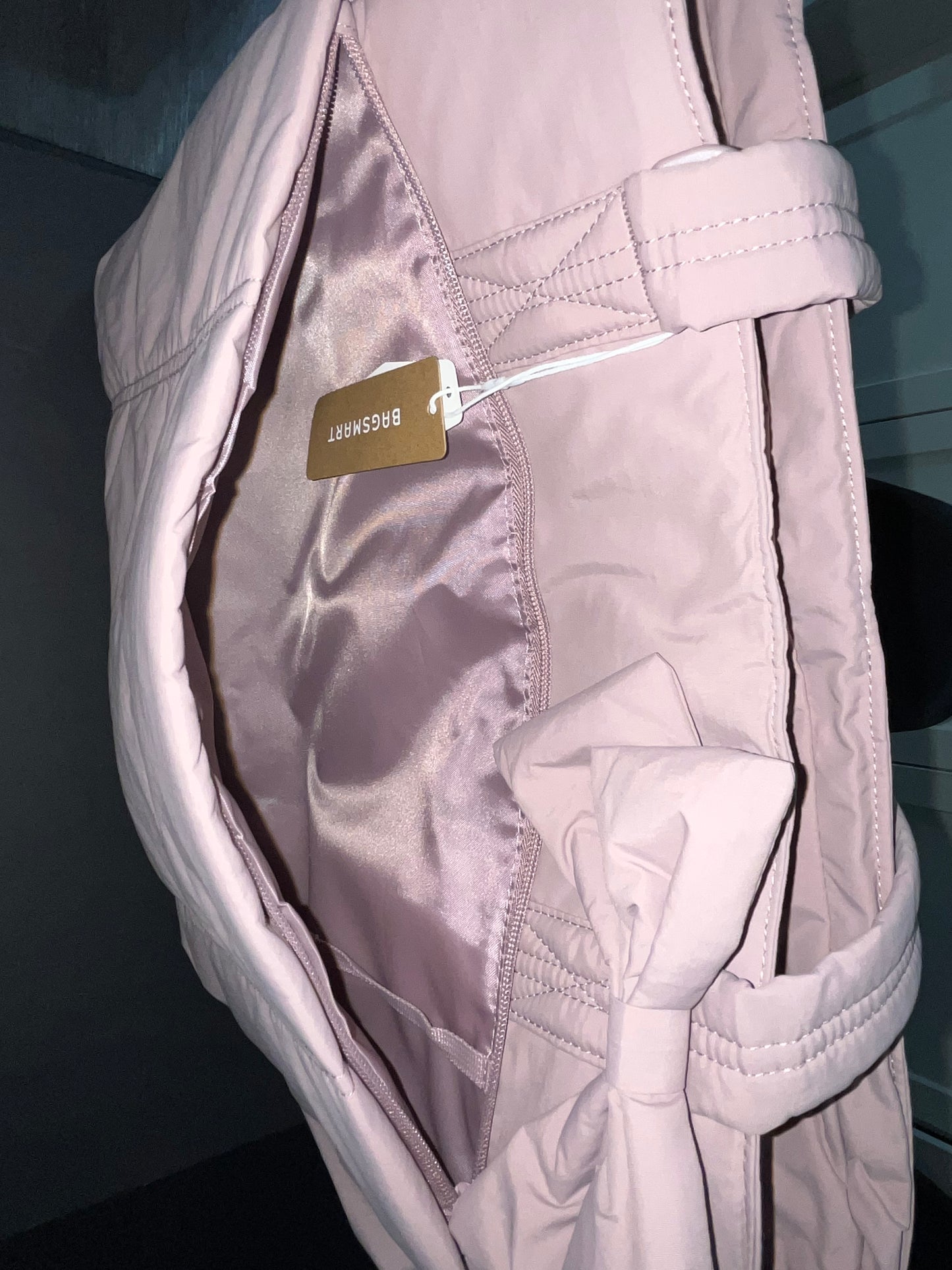 NWT Bagsmart Crush Everyday Tote Bag Pink Large Carry-all Mom Purse On The Move