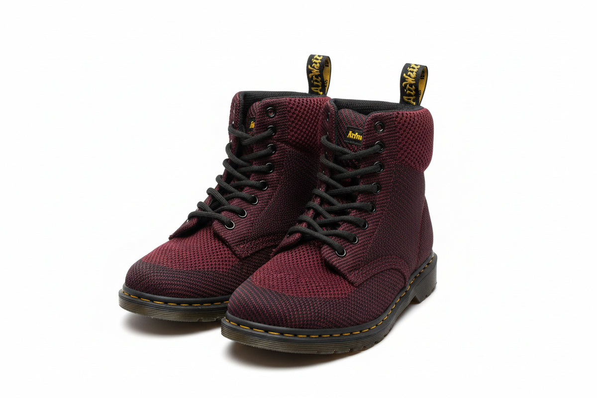 Dr. Marten Discontinued Knit Rigal 8-Eye Boots