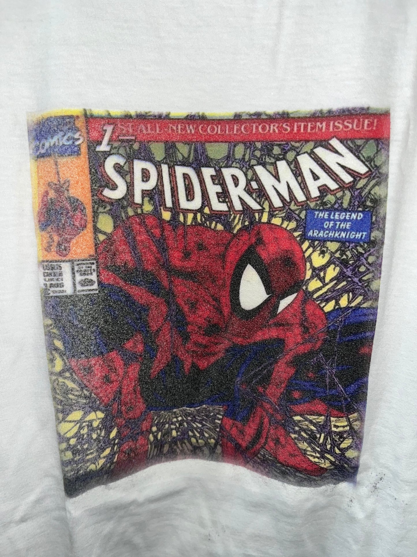 White Spider Man T-Shirt