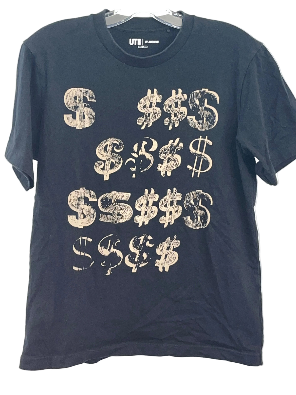 Uniqlo UT Archive Andy Warhol "Dollar Signs" T-Shirt