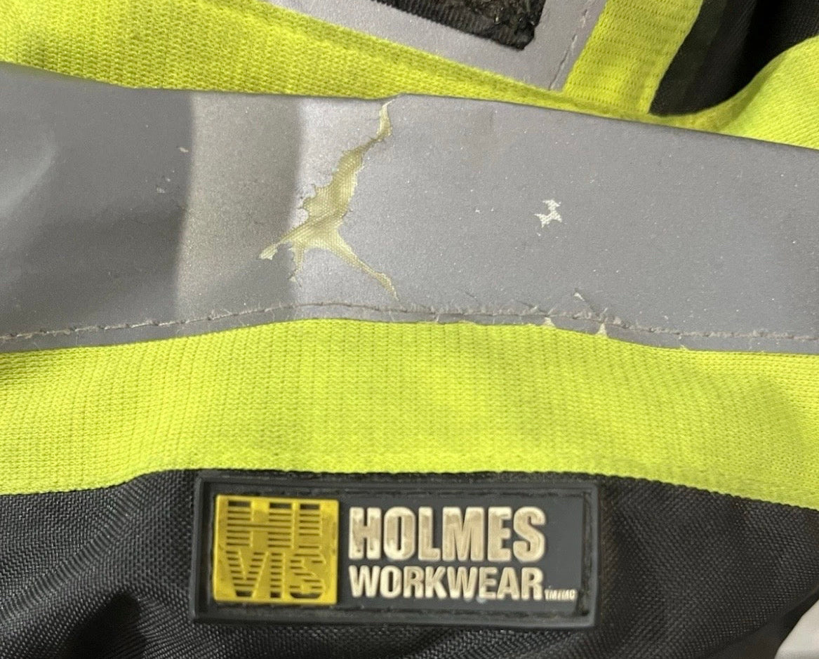 Workwear High Visibility 7-in-1 Reversible Safety Jacket