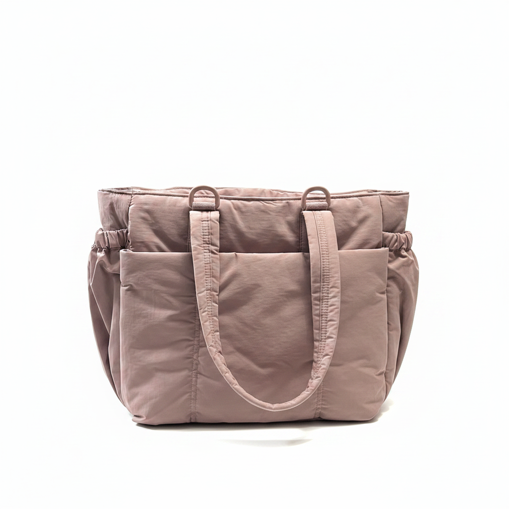 NWT Bagsmart Crush Everyday Tote Bag Pink Large Carry-all Mom Purse On The Move