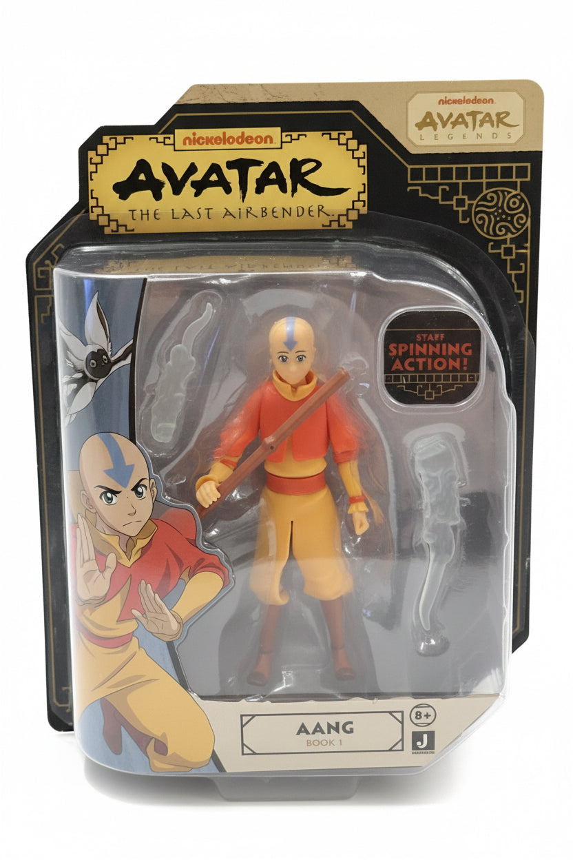 Jazwares Avatar: The Last Airbender Aang (Book One) Action Figure Missing Staff