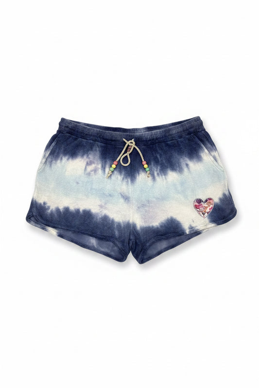 Love Shack Fancy Tie dye shorts