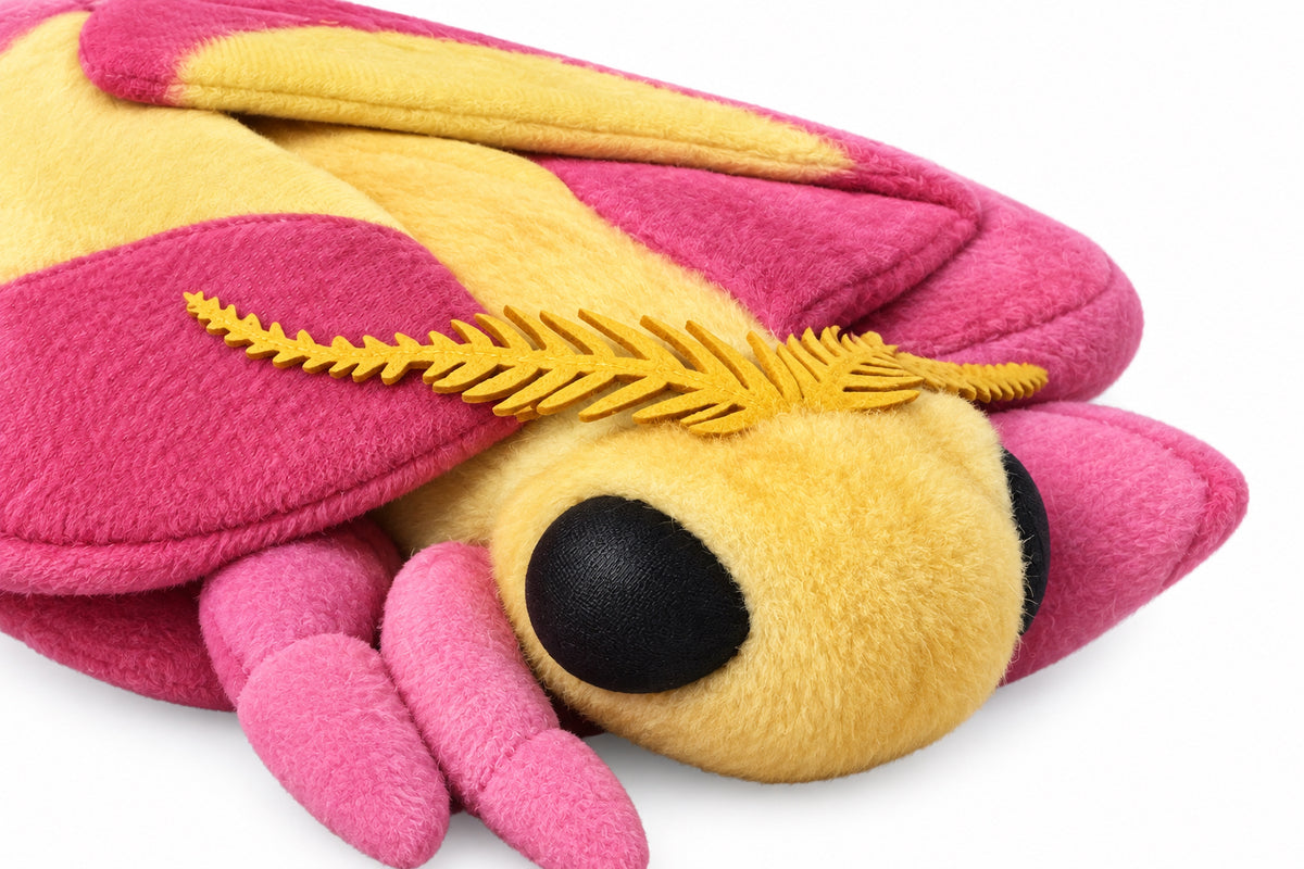 Rosy Maple Moth Plush