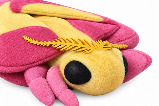 Rosy Maple Moth Plush