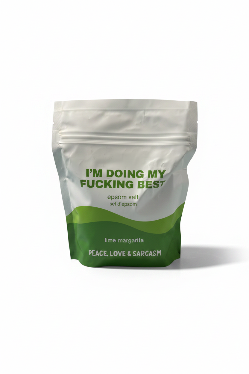 Peace Love & Sarcasm Bath Salts