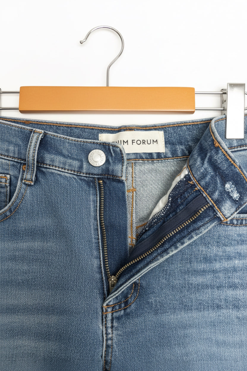 Aritzia Bella Denim Forum Skirt