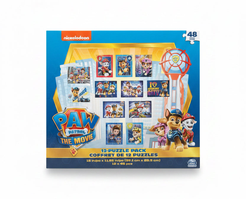 Paw Patrol 12 puzzle pack