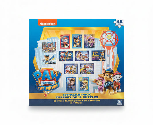 Paw Patrol 12 puzzle pack