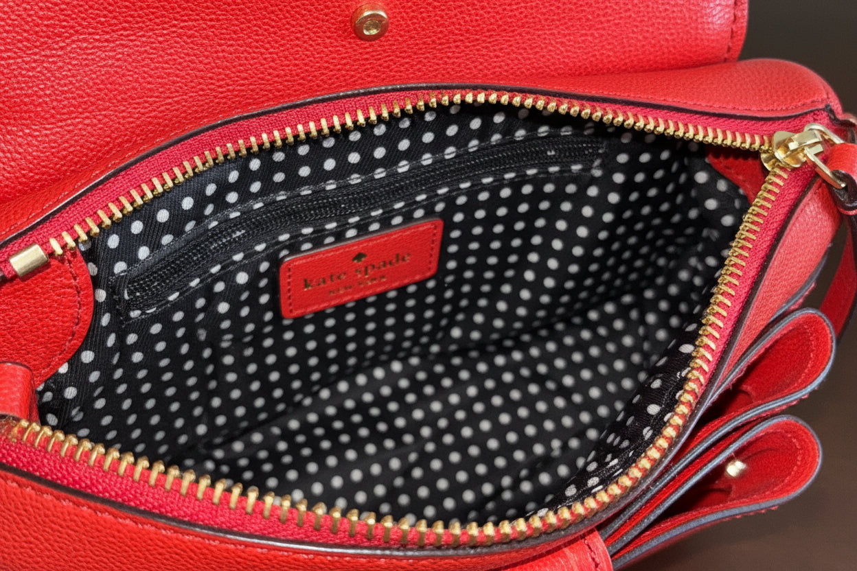 Kate Spade Cross Body Bag Bow Detail