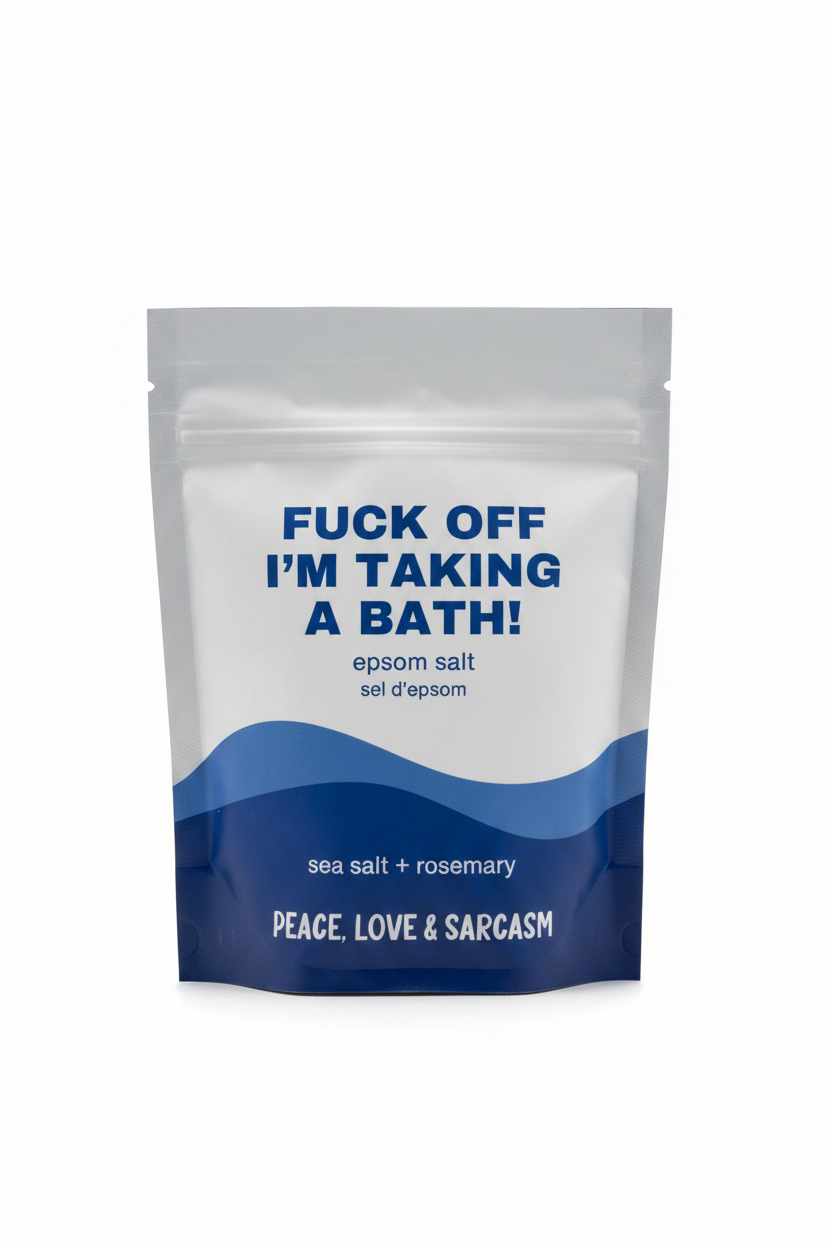 Peace Love & Sarcasm Bath Salts