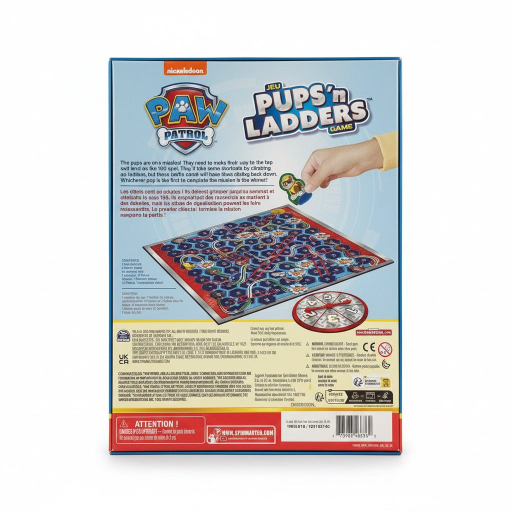 Paw Patrol Pups'n Ladders Game