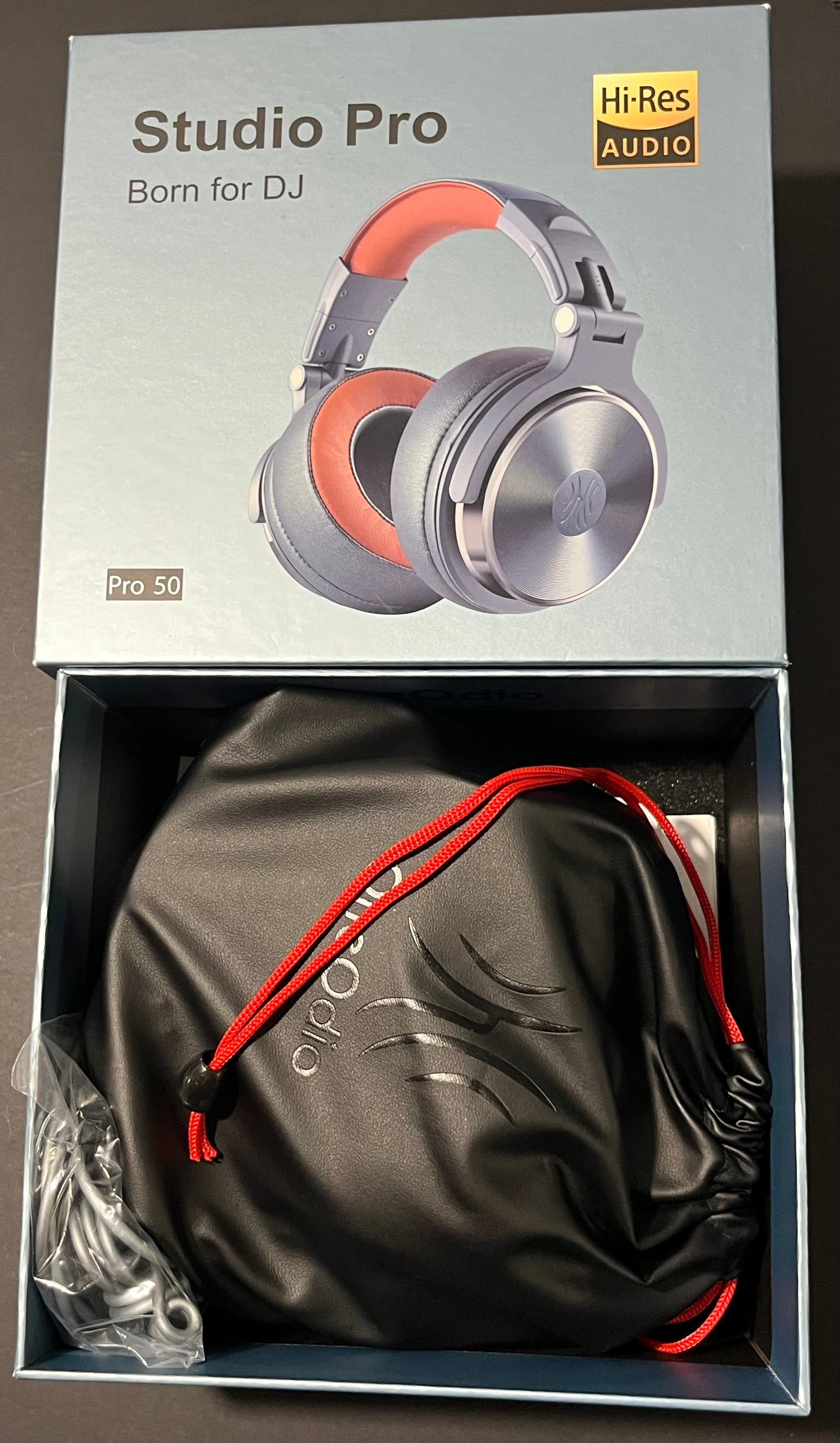 OneOdio STUDIO PRO 50 Professional Over-Ear DJ Monitor Headphones, 50mm Drivers