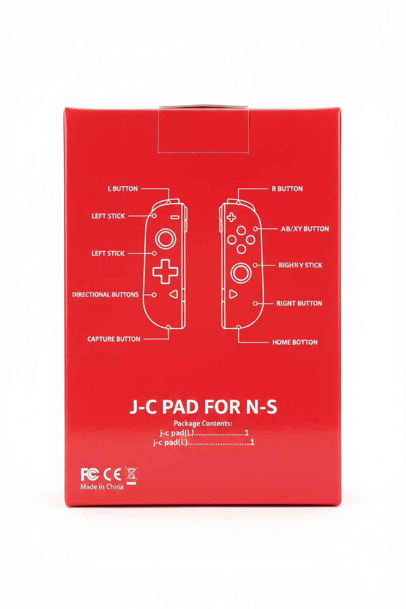 Wireless Controllers Compatible with Nintendo Switch - Upgraded Joypad