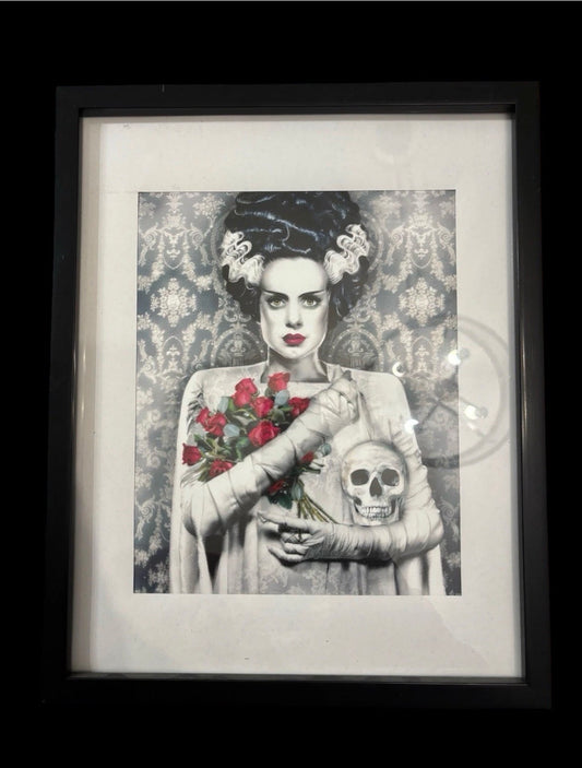 Framed Wall Art - Monsters Bride