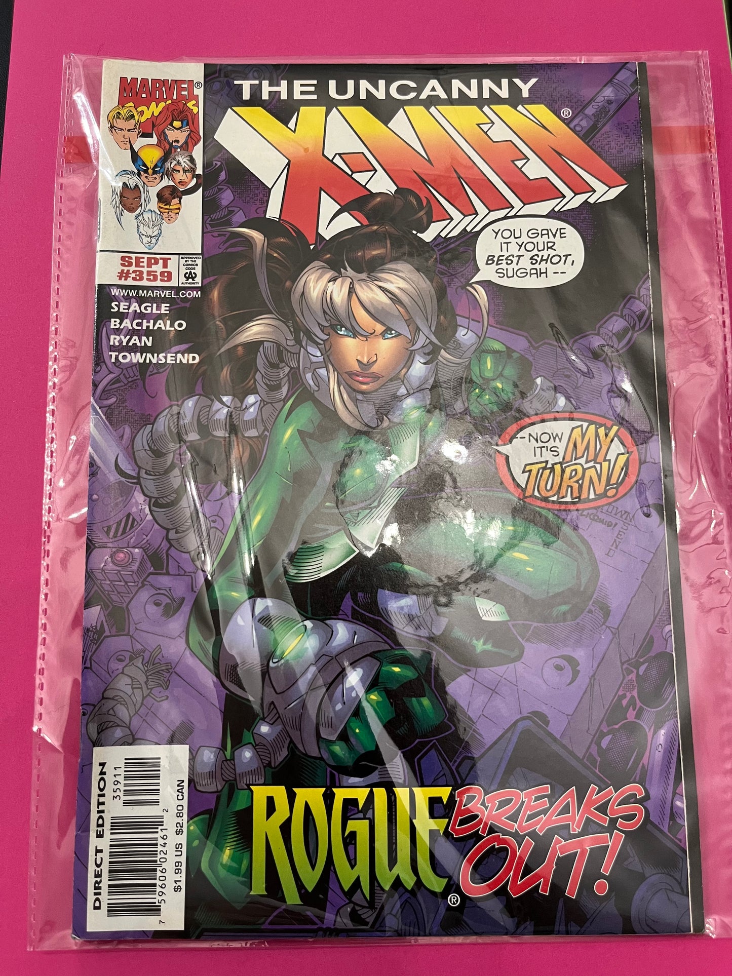 X-Men The Uncanny Rogue Breaks Out #359