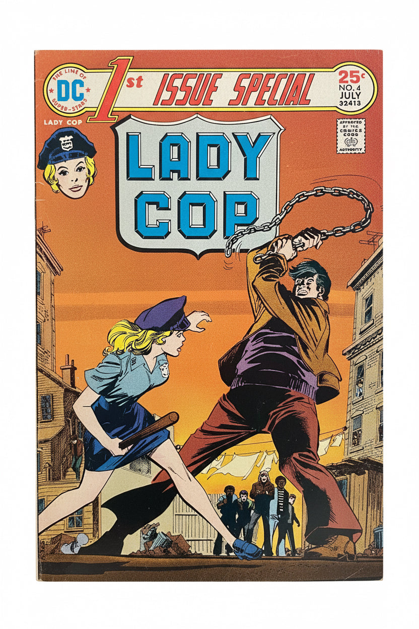 DC Lady Cop 1st Issue Special #4-1975
