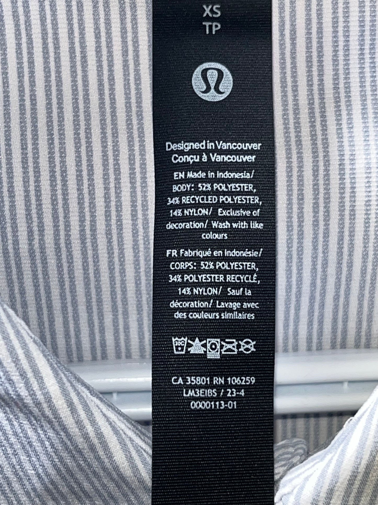 Lululemon New Venture Classic Fit Long Sleeve