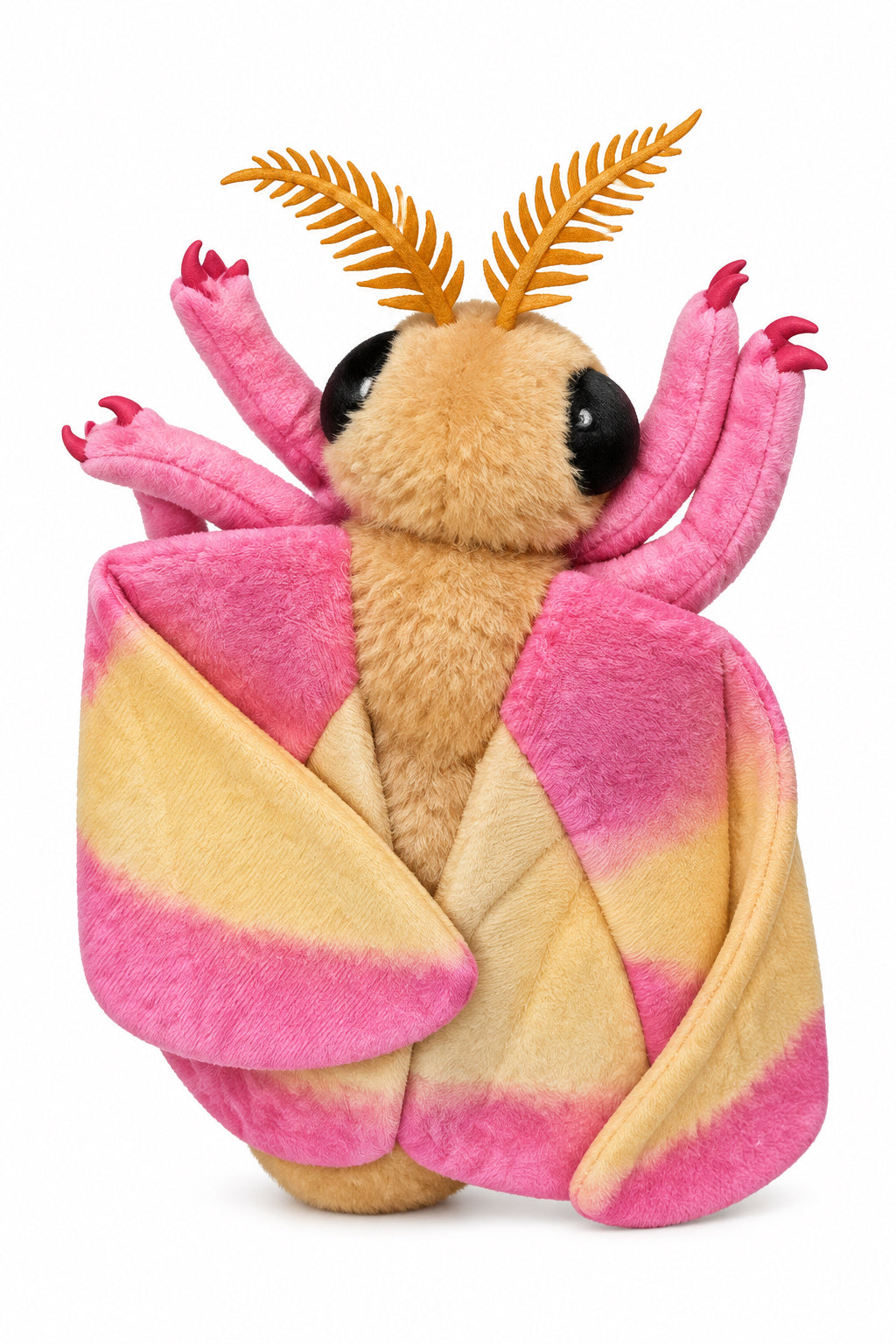 Rosy Maple Moth Plush