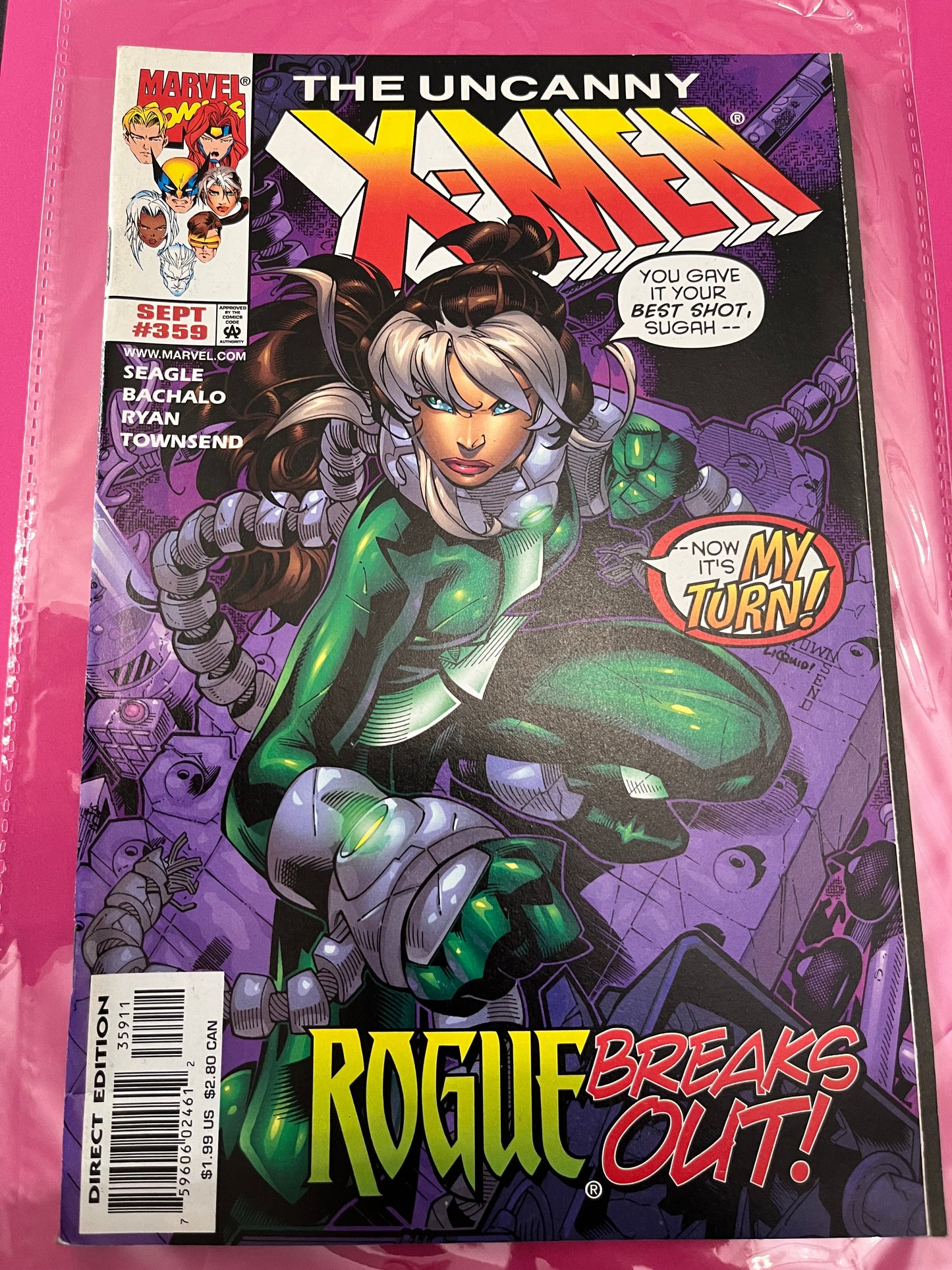 X-Men The Uncanny Rogue Breaks Out #359