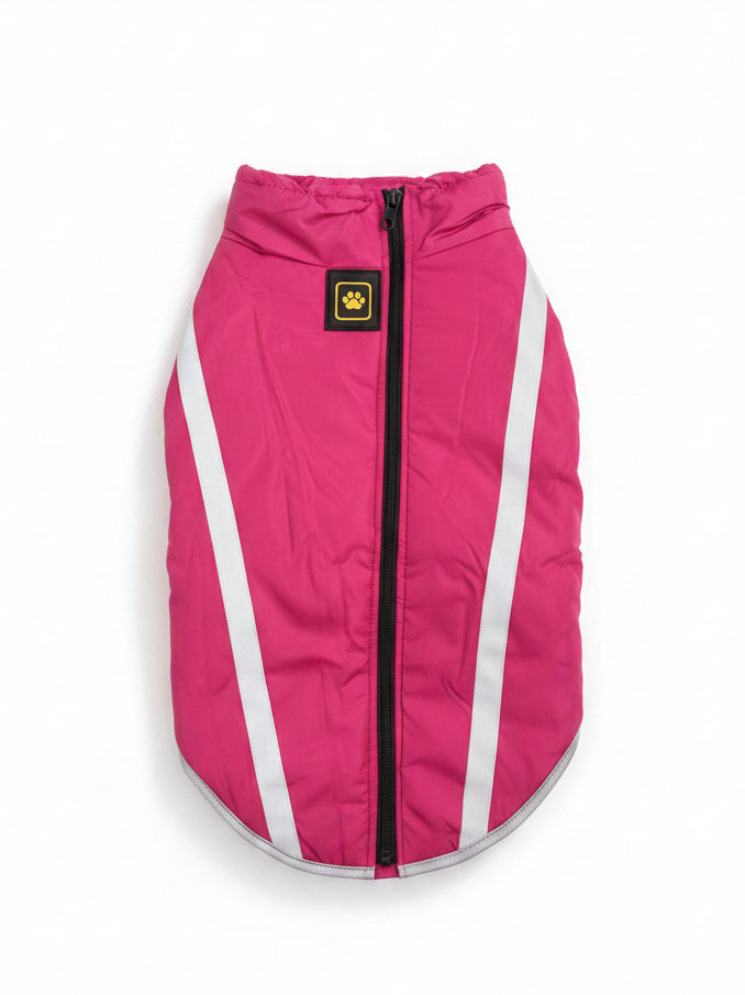Pink Reflective Dog Vest