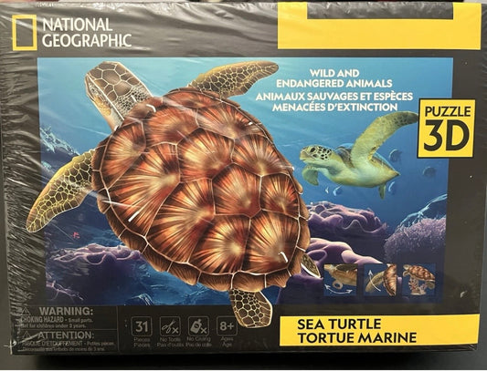 National Geographic Sea Turtle 3d Puzzle