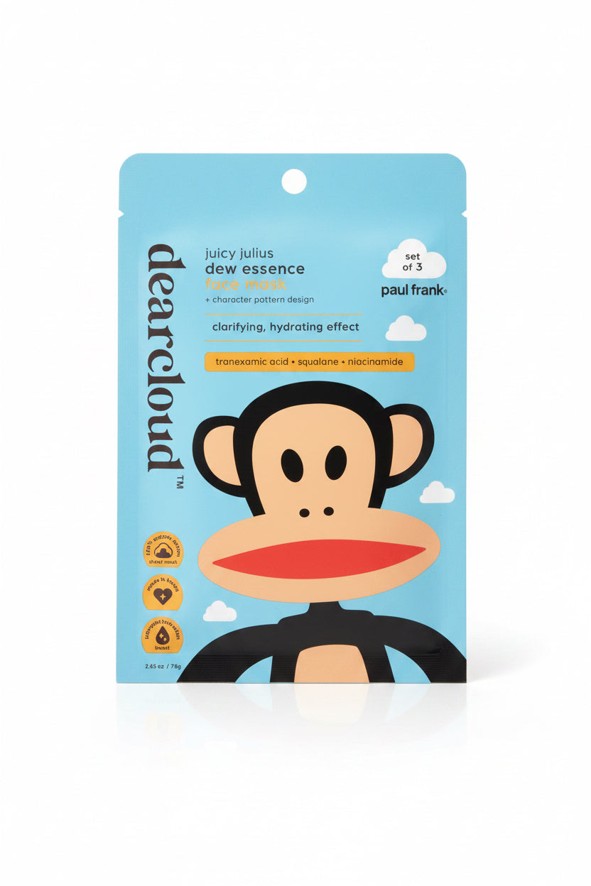 Paul Frank Face Mask 3 Pack
