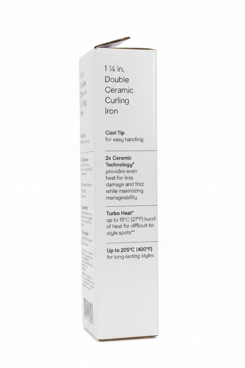 Conair 1-1/4" Double Ceramic Curling Iron