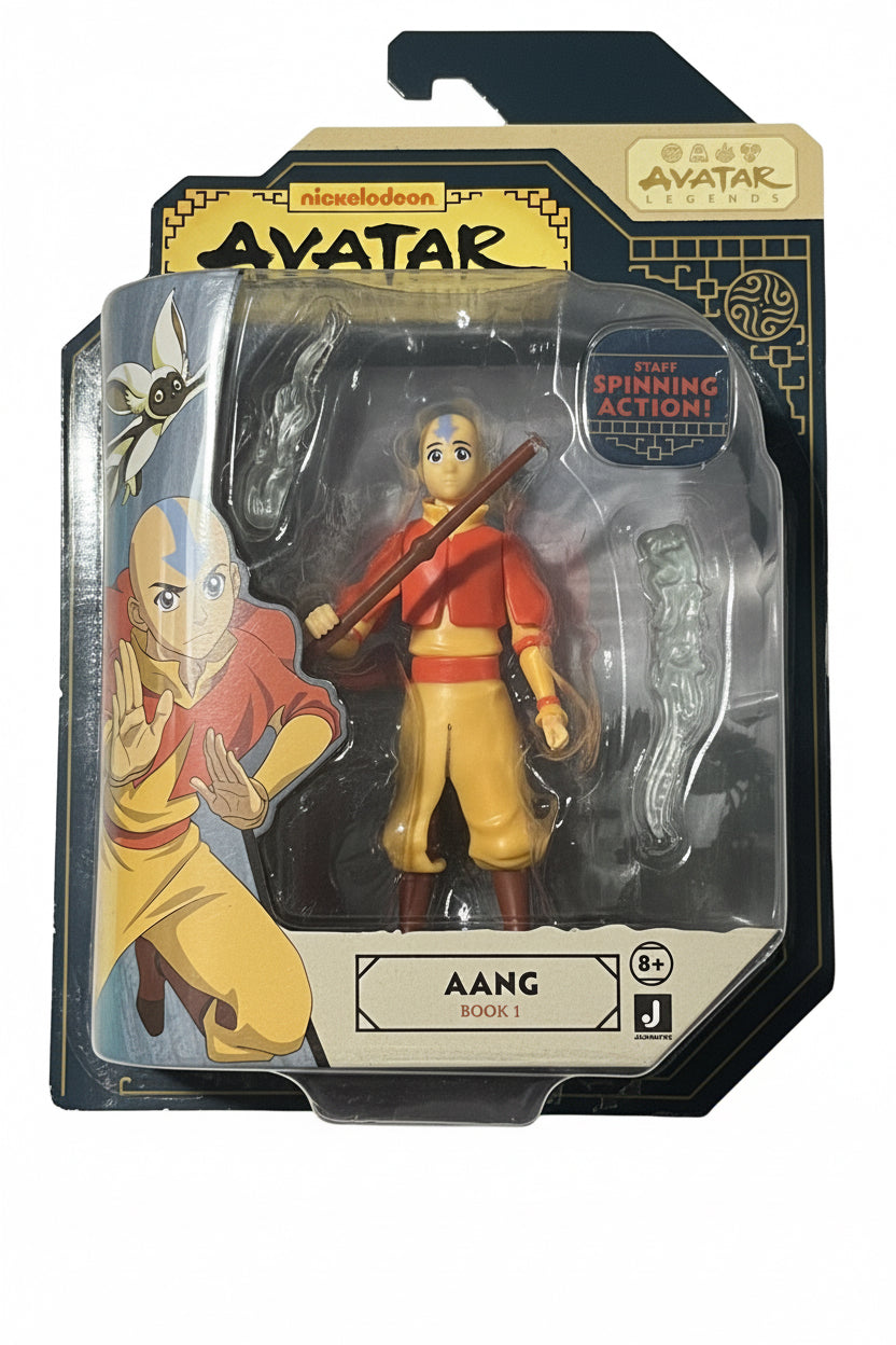 Jazwares Avatar: The Last Airbender Aang (Book One) Action Figure Missing Staff