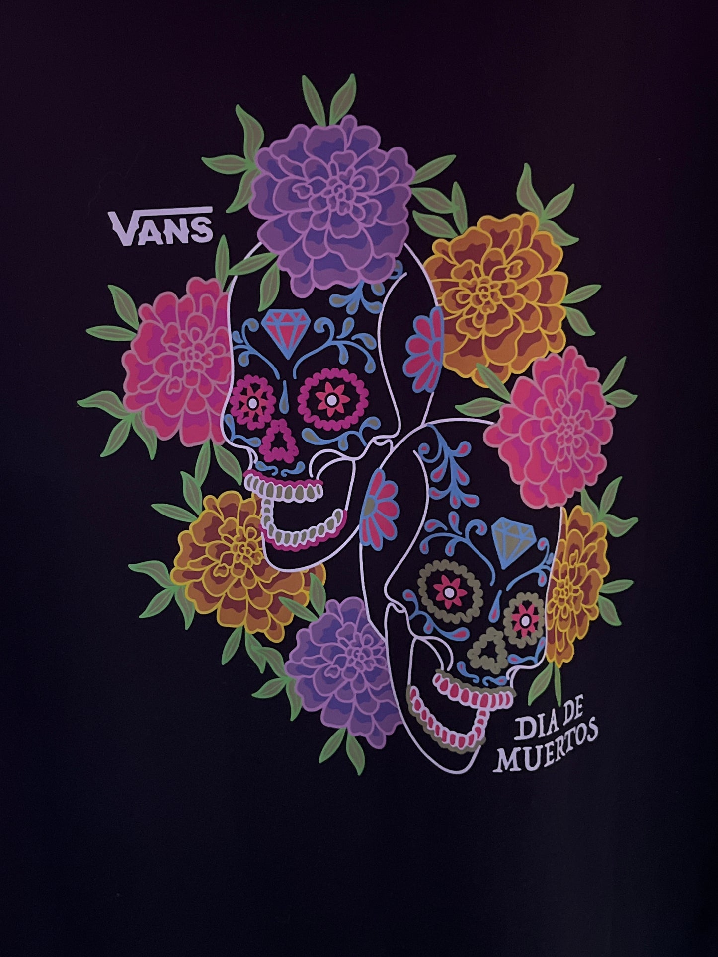Vans Day of the Dead Glow Hoodie