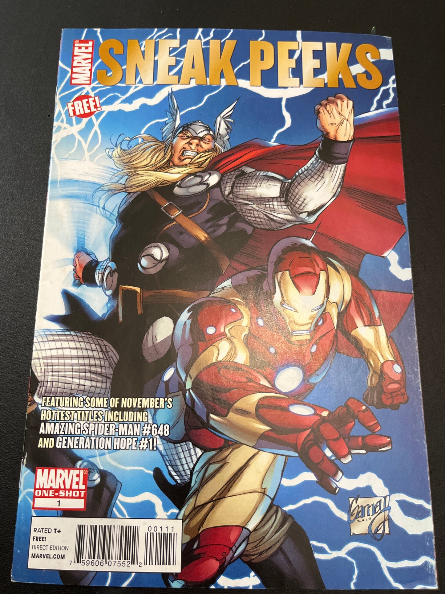 2010 Marvel Sneak Peeks #1