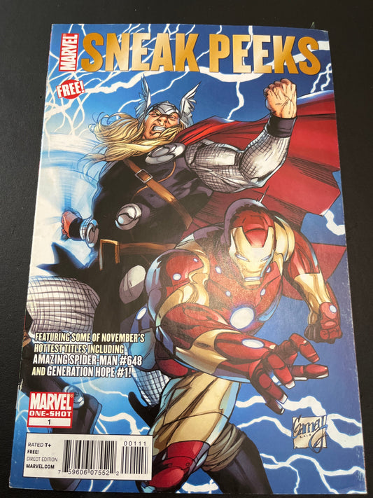 2010 Marvel Sneak Peeks #1